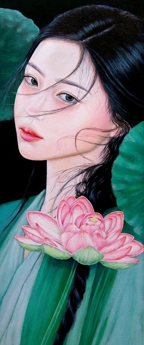 The Guardian of the Lotus. by Anastasia Woron