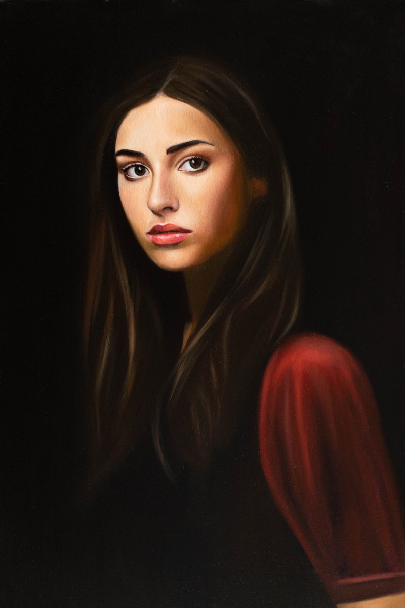 Portrait of woman - 2112023 by Gennaro Santaniello