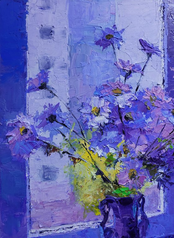 Daisies On The Windowsill