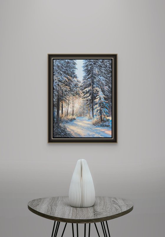 Sunlight Through the Pines