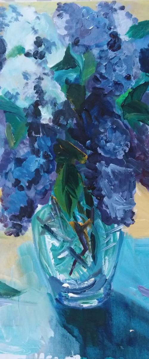 Unforgettable smell of Lilac by Oxana Raduga