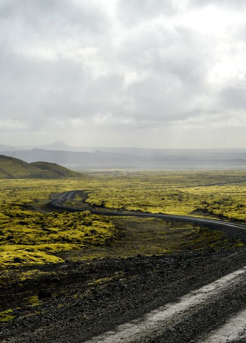 Icelandic Road by Russ Witherington