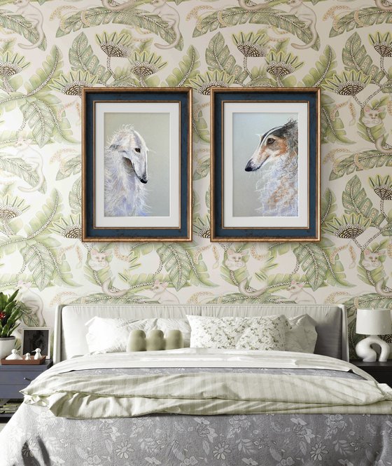 Dog Portraits Soft Pastel