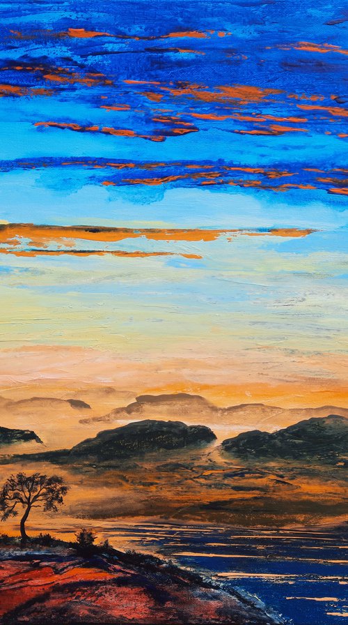 Twilight in the Valley, # 211 by Jules Morissette