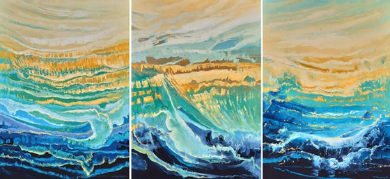 Spring Sunrise  100x210cm