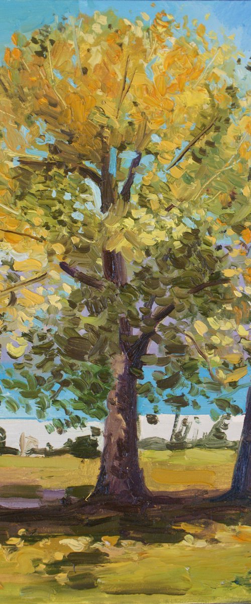 Golden Tree by Joan Mato