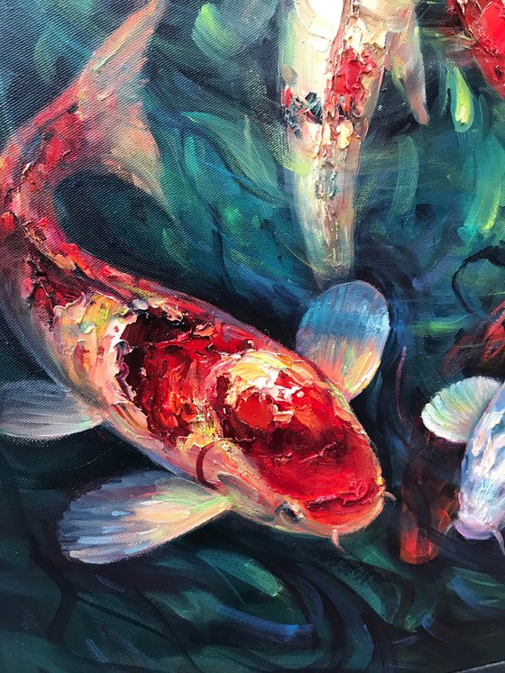 "Koi Pond" by Artem Grunyka