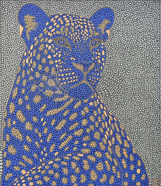 Golden Blue Leopard