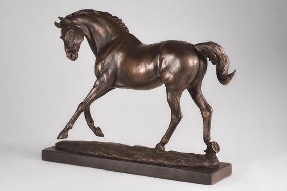 Playing Horse  Bronze Resin