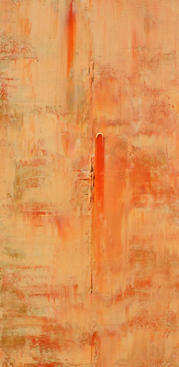 Muted Peach Orange Concept 1 by Robert Lynn