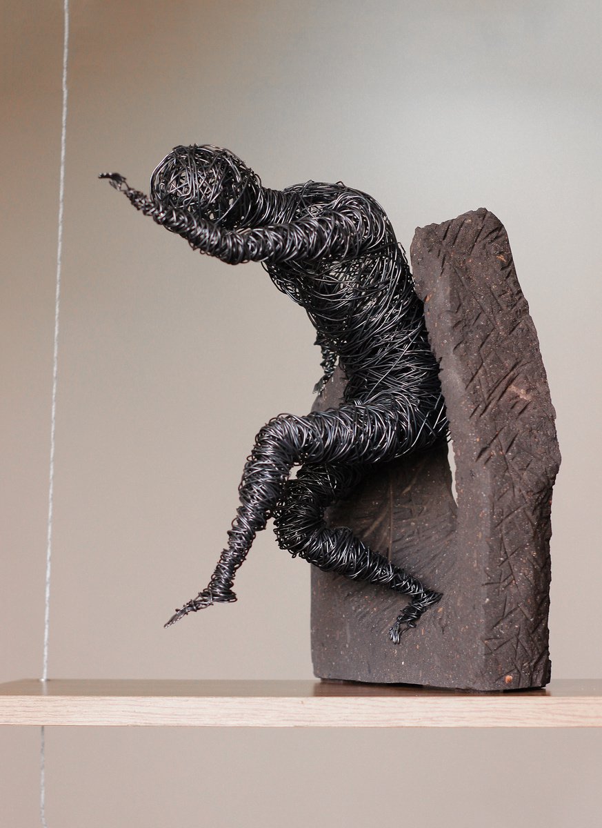 Expressive Sculpture , Escape By Karen Axikyan, 9 X 12, Artwork For Sale On Artfinder