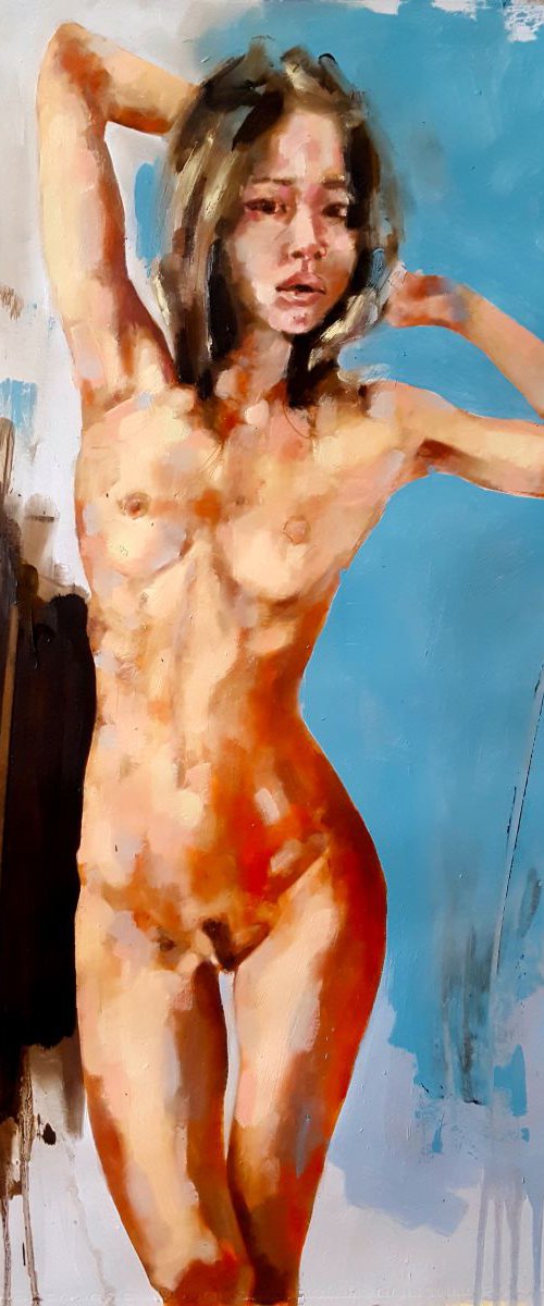 9-7-16 standing figure by Thomas Donaldson
