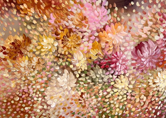 Fireworks of Blooming Petals