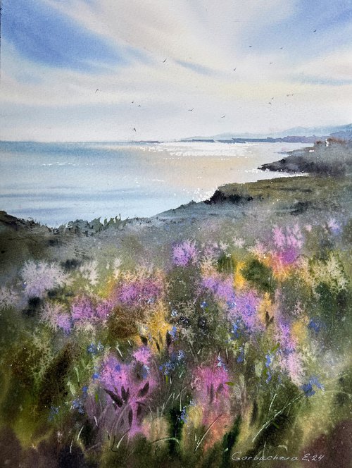 Flower coast #2 by Eugenia Gorbacheva