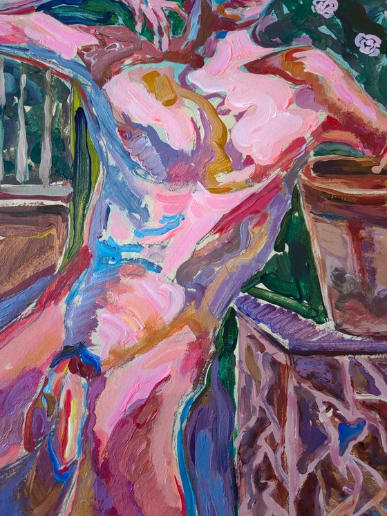 In the Shade of Rose Garden