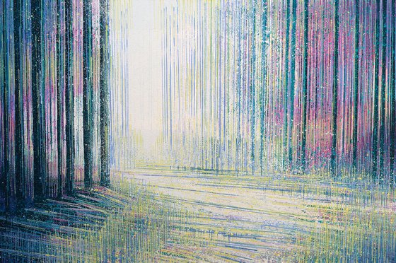 Soft Light Falling Through Trees