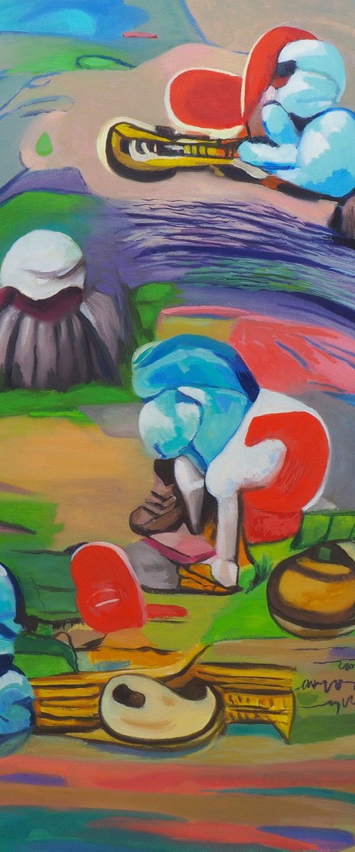 Smurf Village No.2 by Seth Feriano