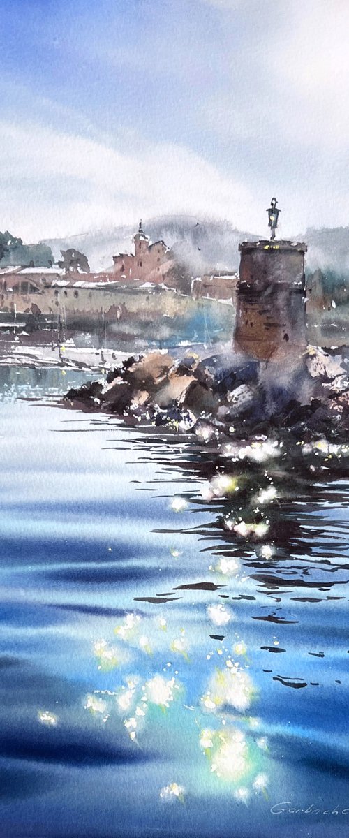 Blue Liguria by Eugenia Gorbacheva