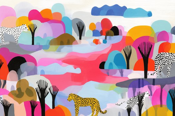 Surreal Lion March