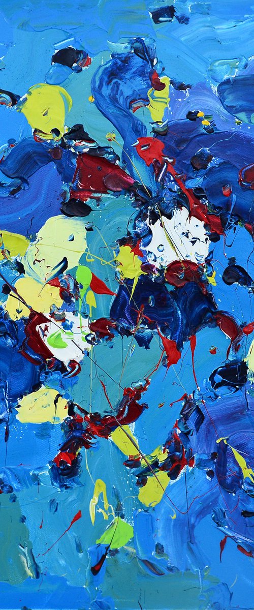 Blue Romance by Min Wang