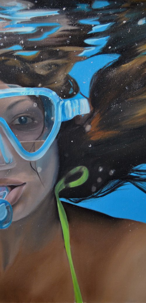 Under water by Simona Tsvetkova