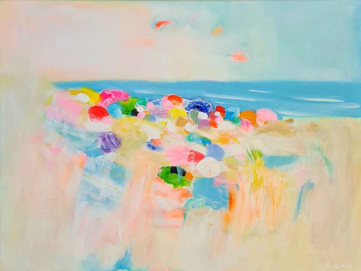 Lollipop Beach by Wioletta Gancarz