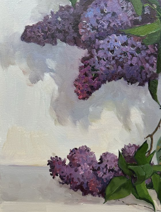 Still life with lilacs