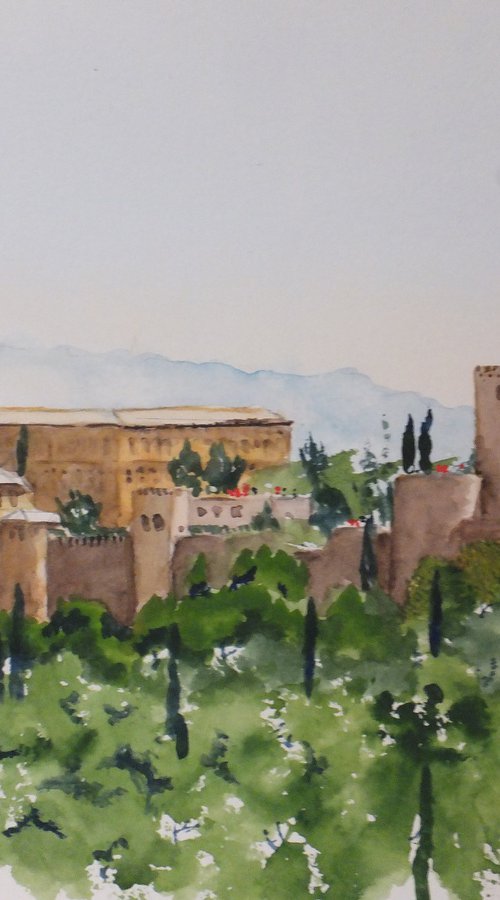 Alhambra Palace, Spain by David Harmer