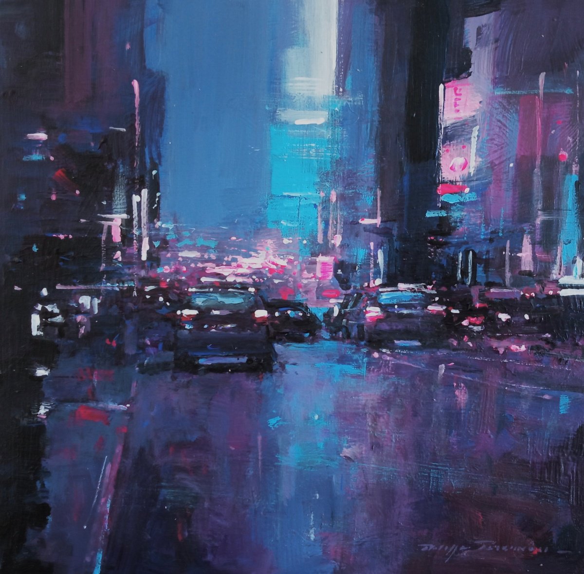  Times Square N° 2503 By Philippe Perennou, 12 X 12, Artwork For Sale On Artfinder