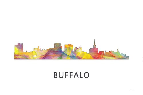 Buffalo Skyline WB1 by Marlene Watson