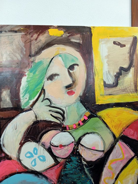 The Girl WGB (insp by Picasso)