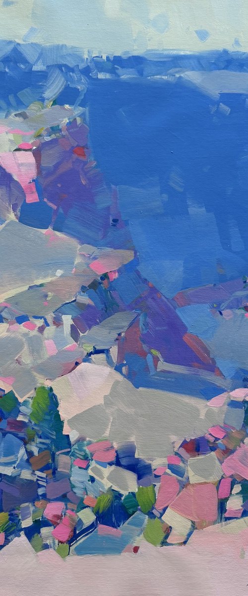 Beyond the Azure Canyons by Vahe Yeremyan