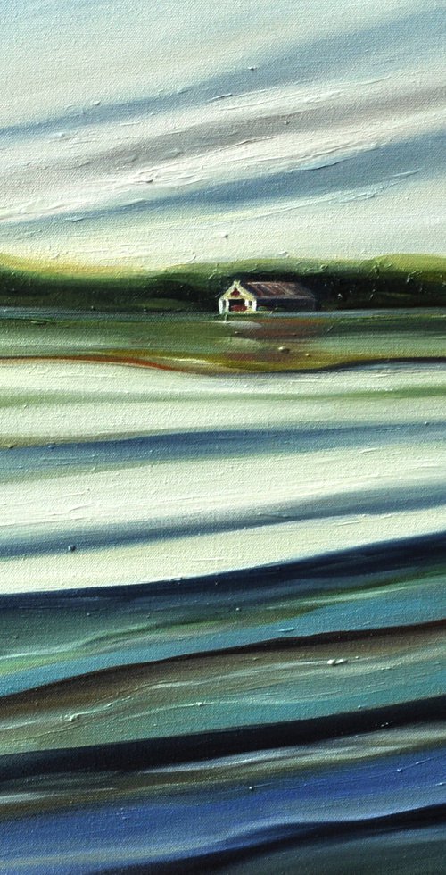 When Evening Is Falling by VALDA ROSE ART GALLERY