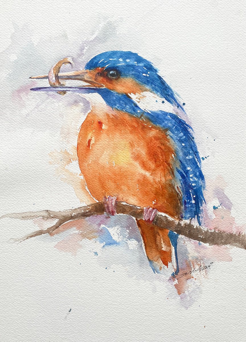 Fresh Catch_ Kingfisher by Arti Chauhan