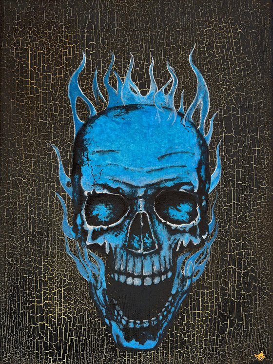 Blue Skull