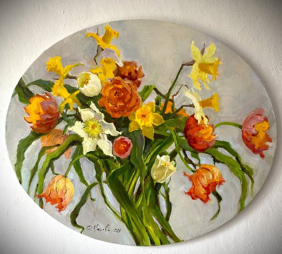 Spring flowers Still life