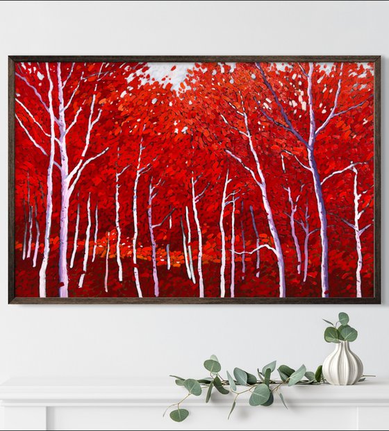 Red forest