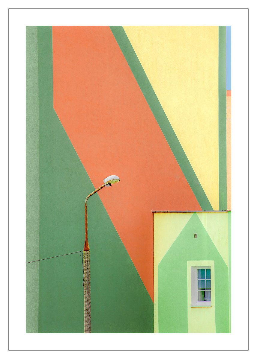 Geometric Cityscapes Photograph By Beata Podwysocka, 20 X 28, Wallscape 189, Original Artwork