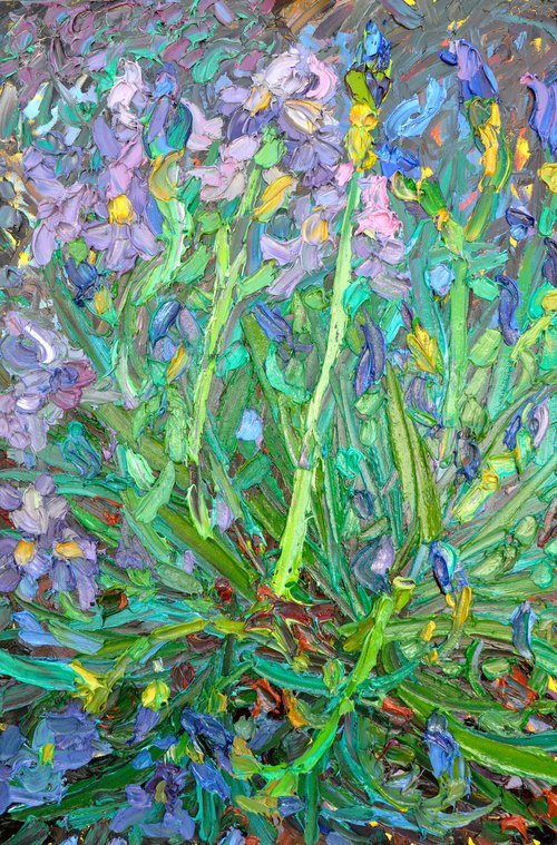 Irises by Olga Bezhina