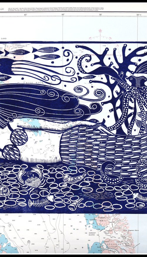 Mermaid and her Octopus by Mariann Johansen-Ellis