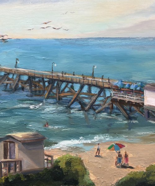 San Clemente Pier by Grace Diehl