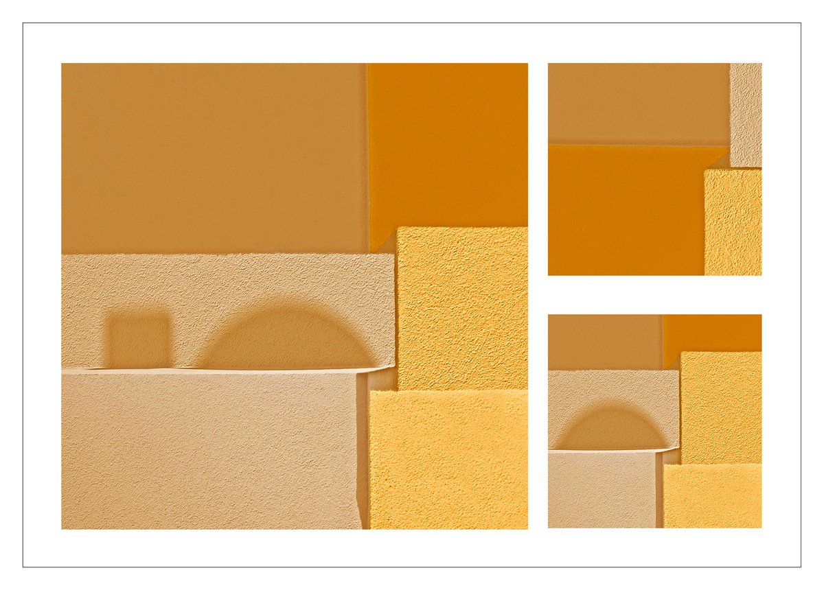 Geometric Abstract Photograph By Beata Podwysocka, 39 X 28, Structures And Textures 6, Original Artwork