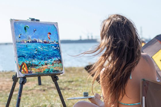 Kitesurfing - Spot atmosphere