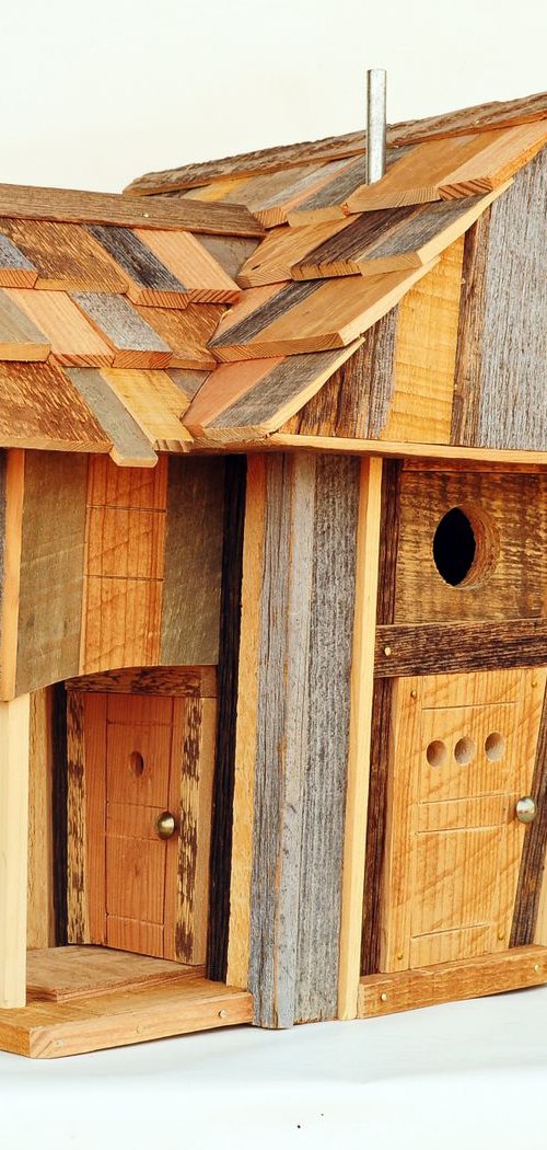 Rustic Deco Birdhouse #12 by Ray DeBaun