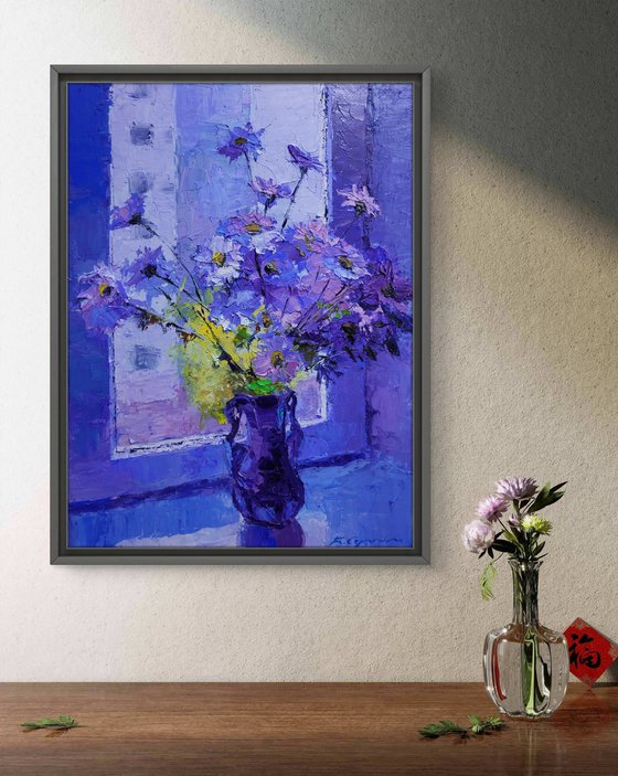 Daisies On The Windowsill