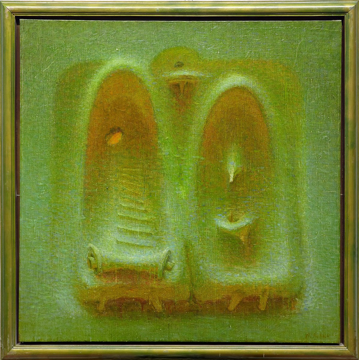 Surrealistic Oil Painting , Meistersingers By Alexander Levich, 40 X 40, Artwork For Sale On Artfinder