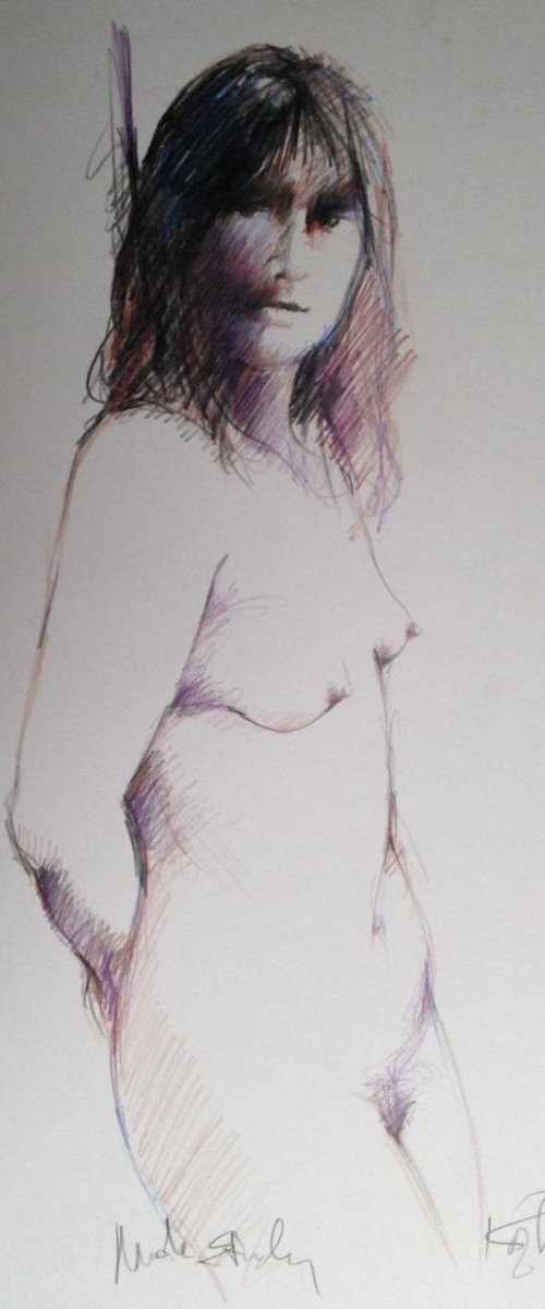 Nude Study by David Kofton