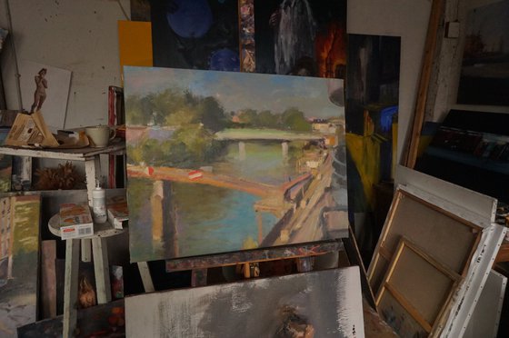 Twilight on bridges