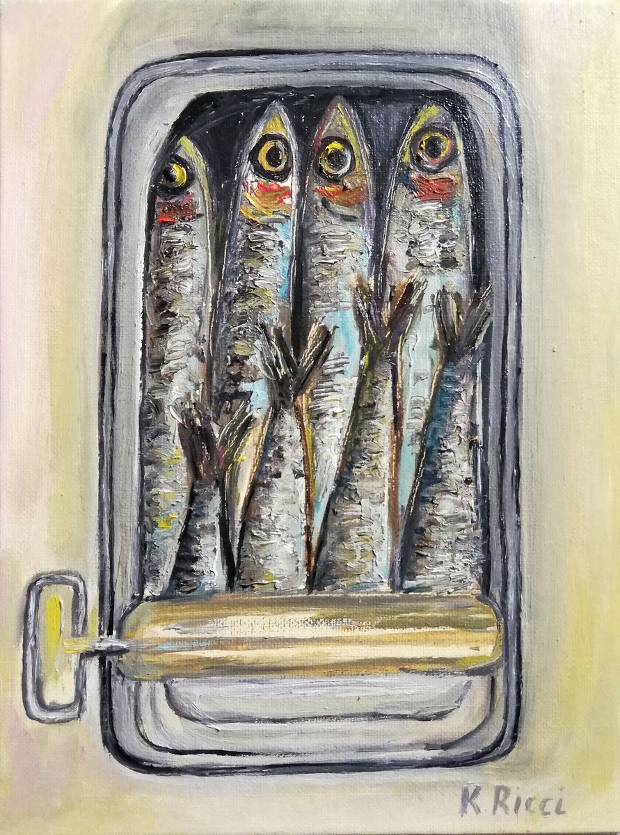 Sardines Tin by Katia Ricci