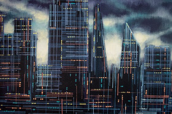 London Skyline Night